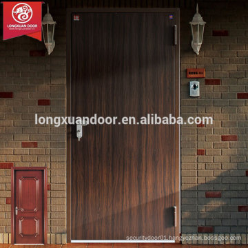 Single Swing Steel Metal Door, Extrance Fire-proof Doors